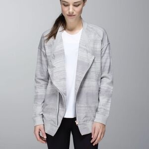 Lululemon Mula Wrap Righteous Stripe Jacket